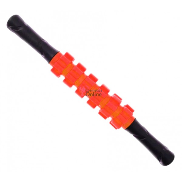 Accesoriu Roller din ABS pentru masaj cu 6 discuri ROL18 Portocaliu Neon